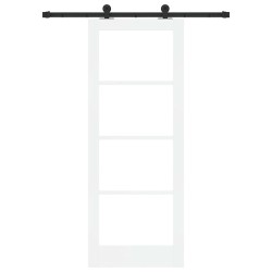 Porte coulissante avec kit de matériel 'ORKDAL'blanche 78x202 cm 