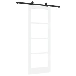 Porte coulissante avec kit de matériel 'ORKDAL'blanche 78x202 cm 