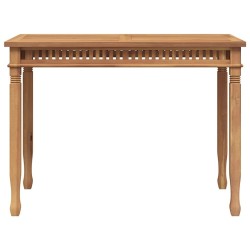 Table à manger de jardin 110x65x80 cm bois de teck solide 