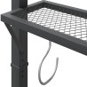 Belvédère avec toit 220x110x200 cm Anthracite 