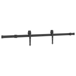 Porte coulissante et kit de quincaillerie 85x210 cm pin massif 