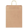 Sacs en papier 250 pcs avec poignées marron 32x12x42 cm 