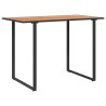 Ensemble de salle à manger de jardin 2 pièces avec coussins taupe 