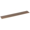 Panneaux muraux 12 pcs Cappuccino 90x15 cm Similicuir 1,62 m² 