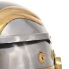 Casque de soldat romain antique pour GN Argenté Acier 