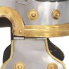 Casque de soldat romain antique pour GN Argenté Acier 