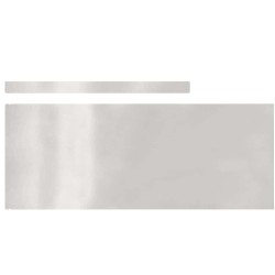 Bordure de jardin Argent 450 x 20 cm Acier inoxydable 