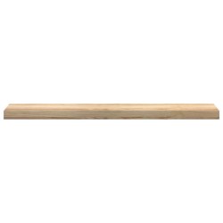 Appuis de fenêtre 2 pcs non traité 100x15x2cm bois chêne massif 