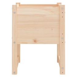 Jardinières 2 pcs 40x40x52,5 cm Bois massif de pin 