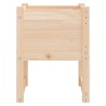 Jardinières 2 pcs 40x40x52,5 cm Bois massif de pin 