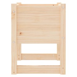 Jardinières 2 pcs 40x40x52,5 cm Bois massif de pin 