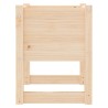 Jardinières 2 pcs 40x40x52,5 cm Bois massif de pin 