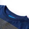 T-shirt enfants manches longues bleu marine 140 