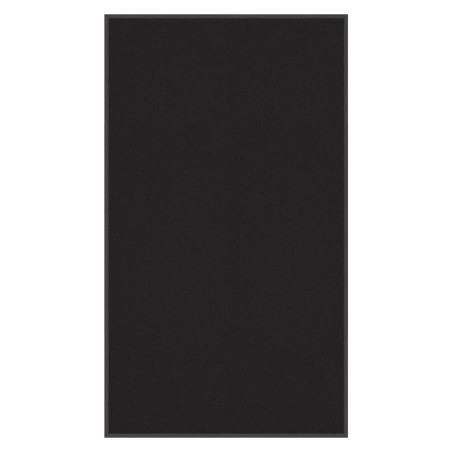 Paillasson noir 115x200 cm 