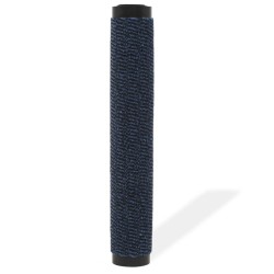 Paillasson rectangulaire 90 x 150 cm Bleu 