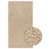 Tapis ZIZUR 100x200 cm aspect de jute intérieur et extérieur 