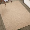 Tapis ZIZUR 100x200 cm aspect de jute intérieur et extérieur 