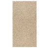 Tapis ZIZUR 100x200 cm aspect de jute intérieur et extérieur 