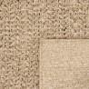 Tapis ZIZUR 100x200 cm aspect de jute intérieur et extérieur 