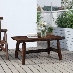 Table basse 90x50x41 cm bois massif d'épicéa  