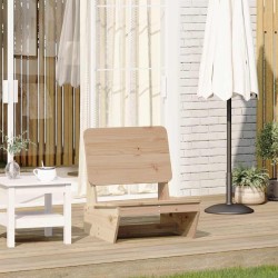 Chaise de jardin 60x64x70,5 cm bois de pin massif 