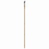 Porte coulissante avec kit de quincaillerie 83x232 cm en bois de pin massif 