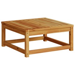 Table de jardin 63x63x30 cm bois d'acacia solide 