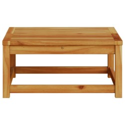 Table de jardin 63x63x30 cm bois d'acacia solide 