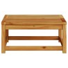 Table de jardin 63x63x30 cm bois d'acacia solide 