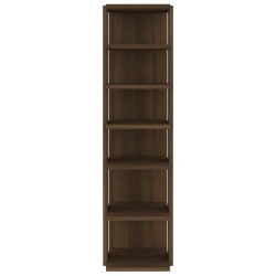 Étagère à chaussures Chêne marron 27,5x27x102cm Bois ingénierie 