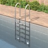 Échelle de piscine 54x38x211 cm acier inoxydable 304 