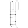 Échelle de piscine 54x38x211 cm acier inoxydable 304 