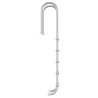 Échelle de piscine 54x38x211 cm acier inoxydable 304 