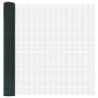 Set de poteaux de clôture Set de 2 Vert Métal 25 x 1 m Durable 