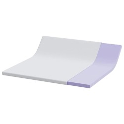 Coussins de Matelas Blanc 200 x 200 cm 