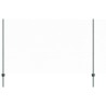 Poteaux de clôture 5 pcs U-Channel Vert 140 cm Acier 