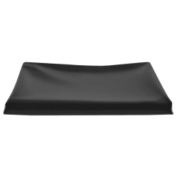 Doublure d'étang Noir 2x7 m PVC 0,5 mm 