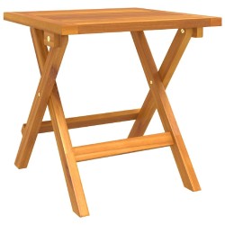 Ensemble de 3 transats avec table d'appoint en bois d'acacia massif 