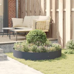 Planteur Anthracite Anthracite Métal Grand Durable Planteur 