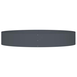 Planteur Anthracite Anthracite Métal Grand Durable Planteur 