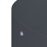 Planteur Anthracite Anthracite Métal Grand Durable Planteur 