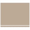 Tissu de remplacement pour auvent pour cadre 4x3,5 m Beige 