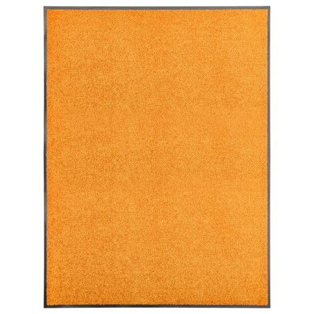Paillasson lavable Orange 90x120 cm 