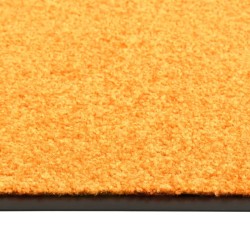 Paillasson lavable Orange 90x120 cm 