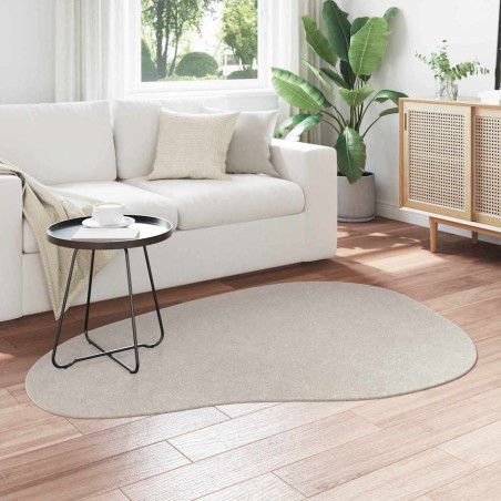 Tapis Couleur sable 120 x 170 cm Coton 