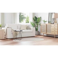 Tapis Couleur sable 120 x 170 cm Coton 