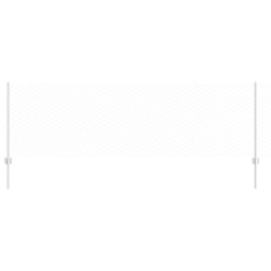 Poteaux de clôture 5 pcs U-Channel 80 cm en acier galvanisé 
