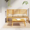 Coussins de palette pour siège 4 pcs beige 40x40x8 cm en tissu Oxford 