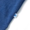 Débardeur enfant mélange bleu foncé 140 
