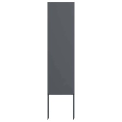 Panneau décoratif de jardin Anthracite 32 x 140 cm 